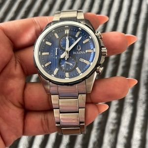 Men’s Bulova Stainless Steel Watch